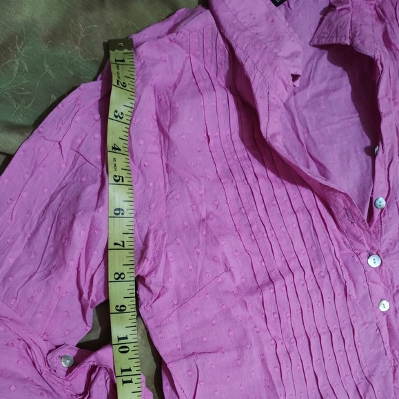 🌴 pre-owned Lara Karen pink tunic top - size small - Picture 9 of 16